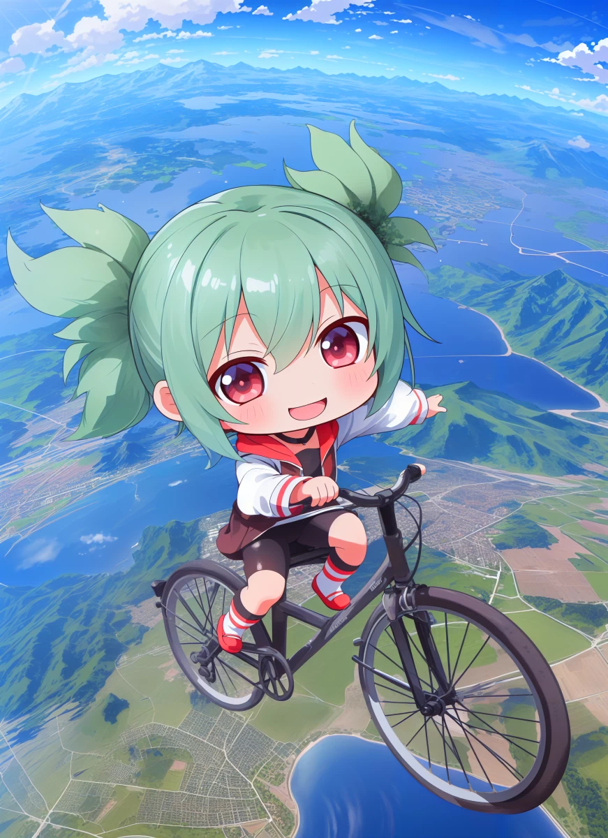 空飛ぶ自転車