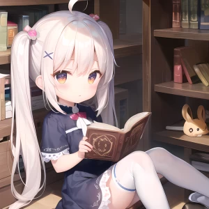 読書中