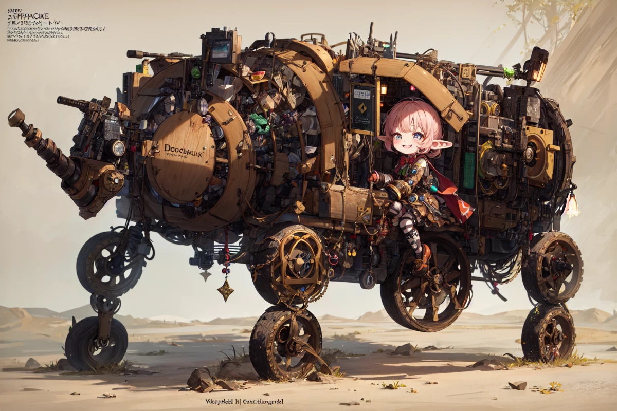 steampunk mechanical monster machine