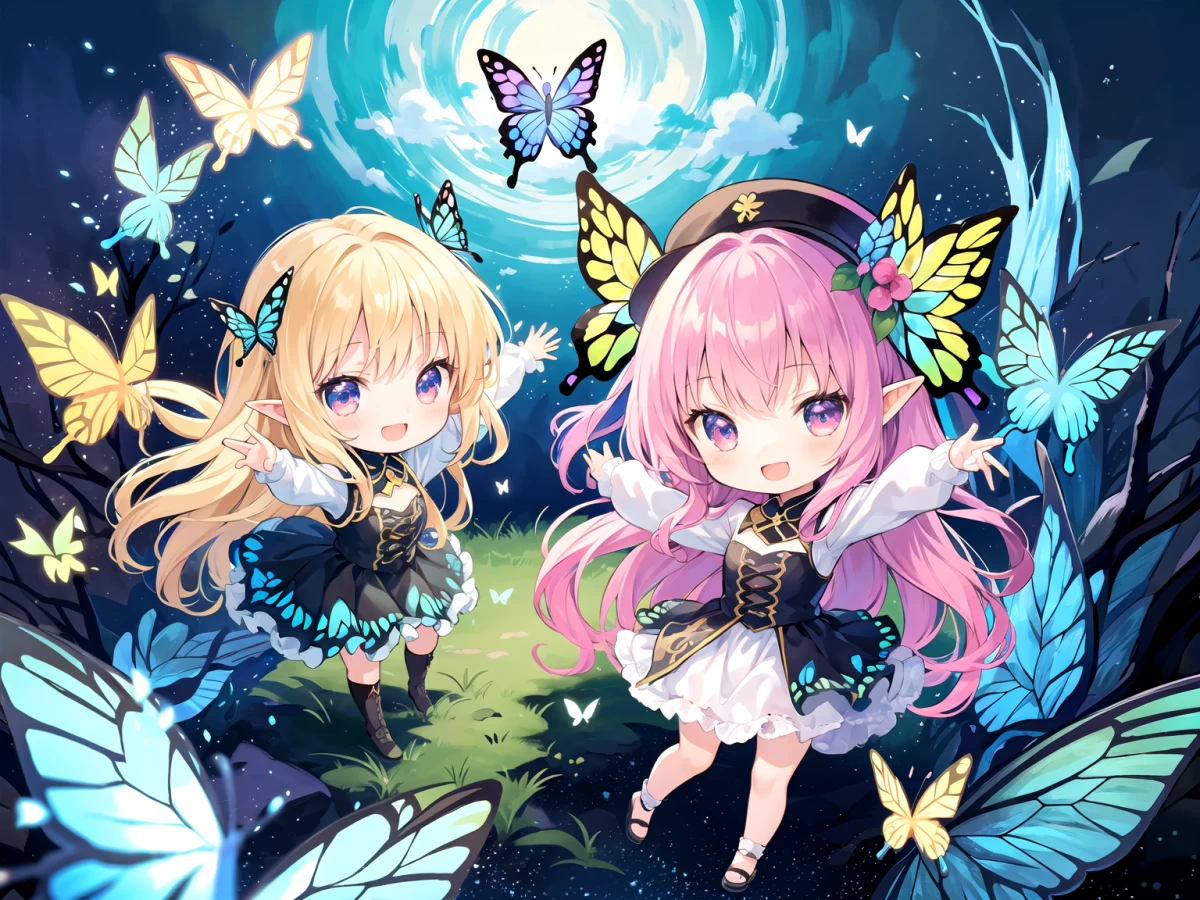 ひかりのちょうちょ