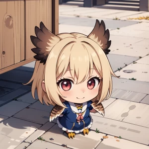 ちびキャラ擬人化シリーズ『フクロウ1』