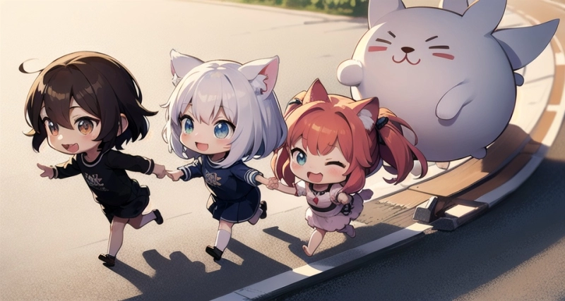 暗くなる前にお家に帰りましょう