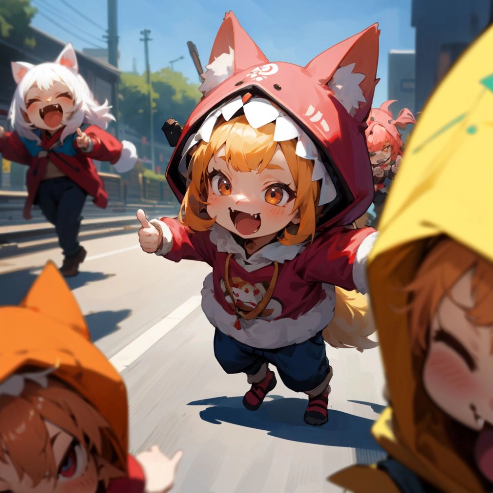 おおかみだぞー