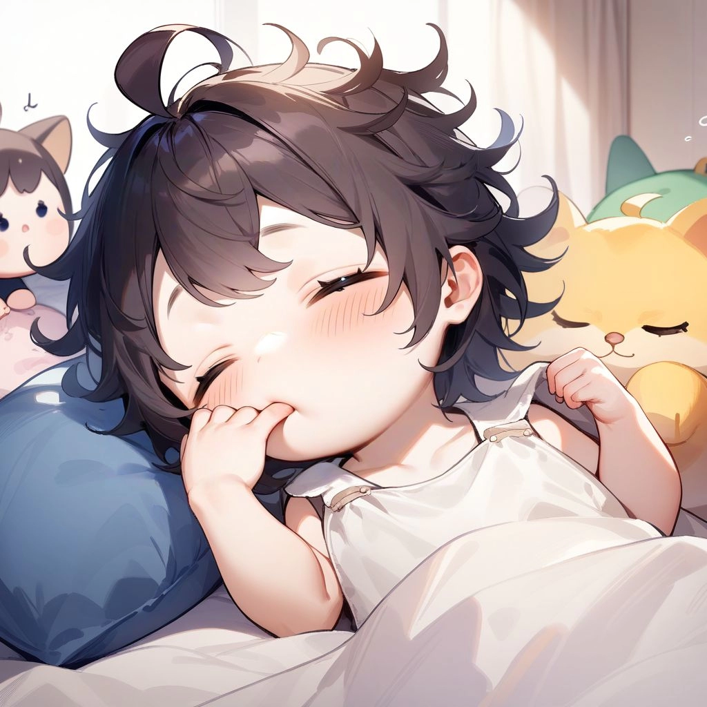 あかちゃんはおねむ