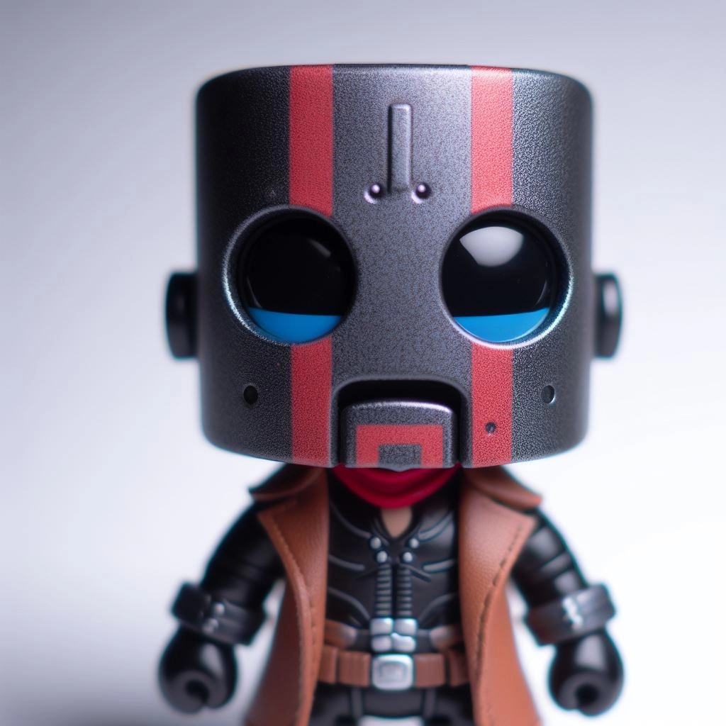 鉄の仮面のキャラクターのアイディア。