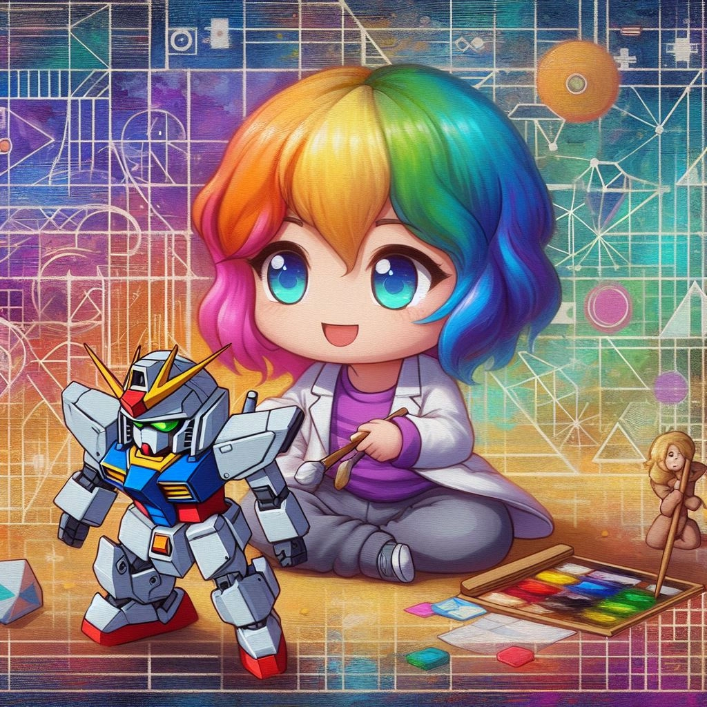 えっとぉ。キミ、なにいろがすきー？