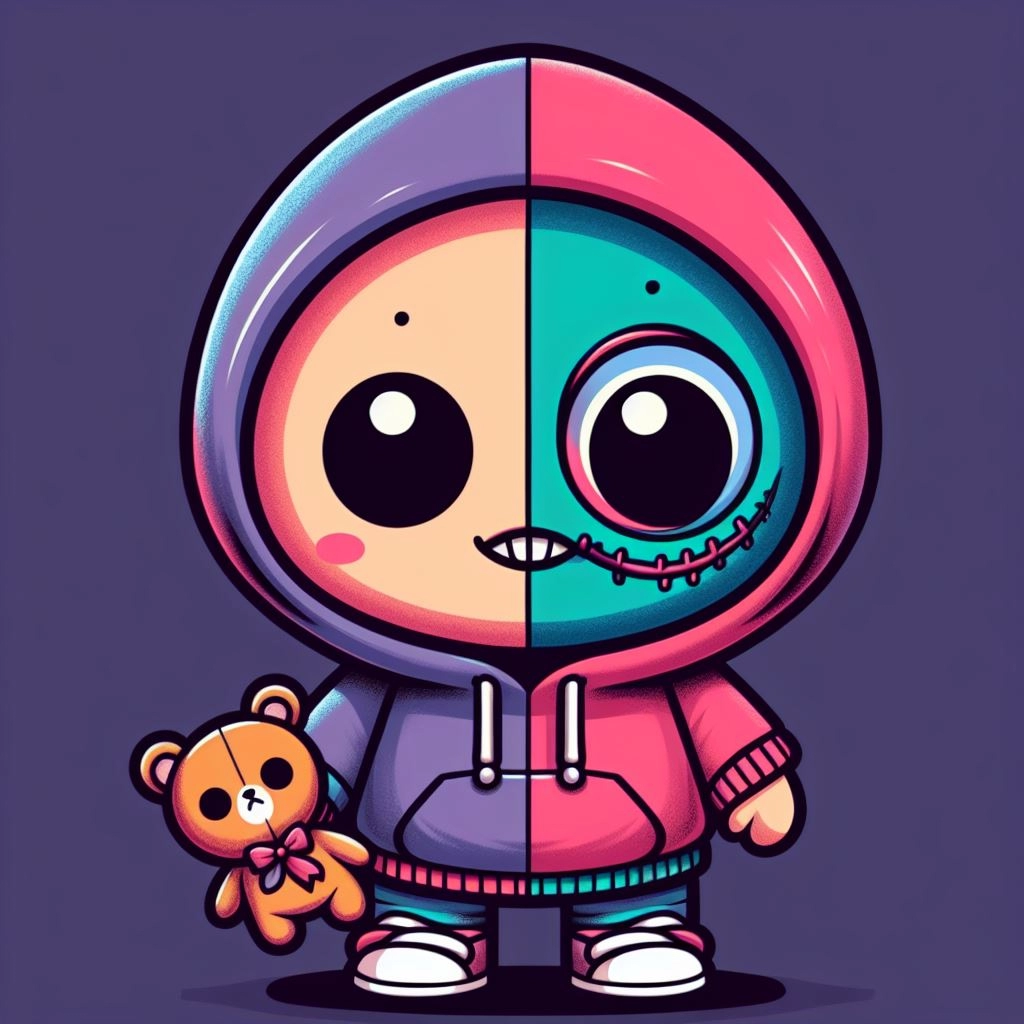 スキゾイドのイメージのゆるキャラ