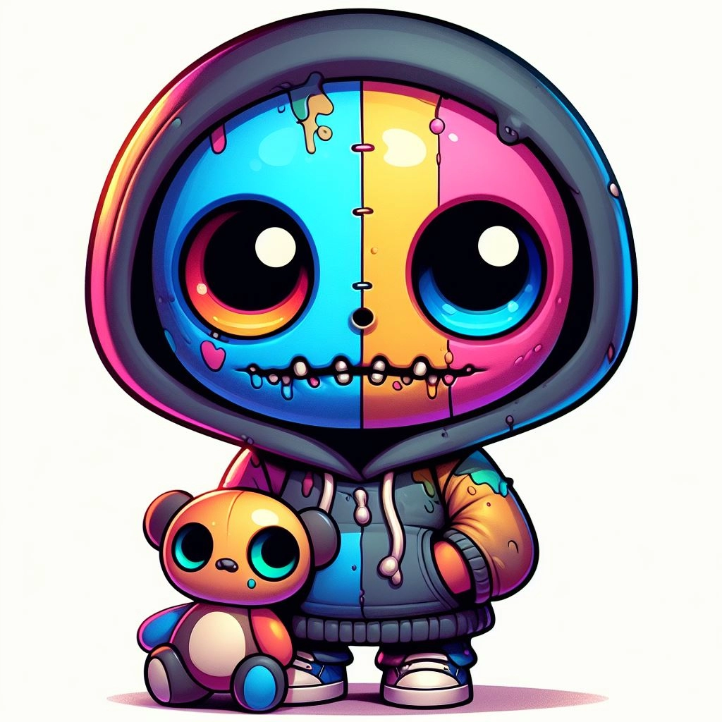 スキゾイドのイメージのゆるキャラ