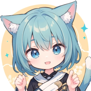 猫に化けたかわいい男の子