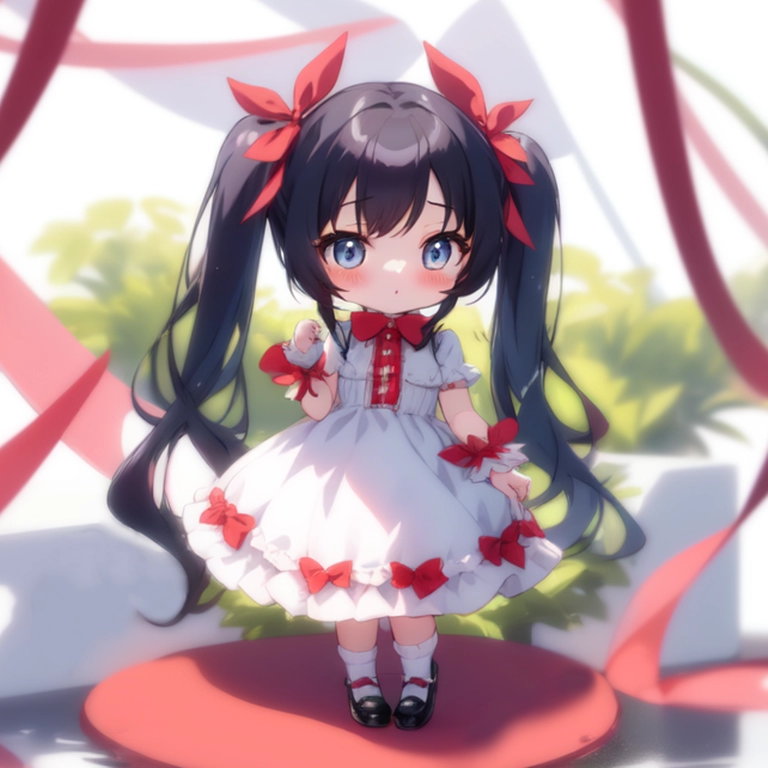 赤リボンちゃん