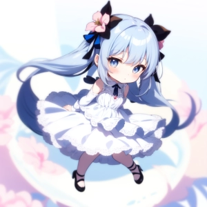 ふわふわドレスちゃん