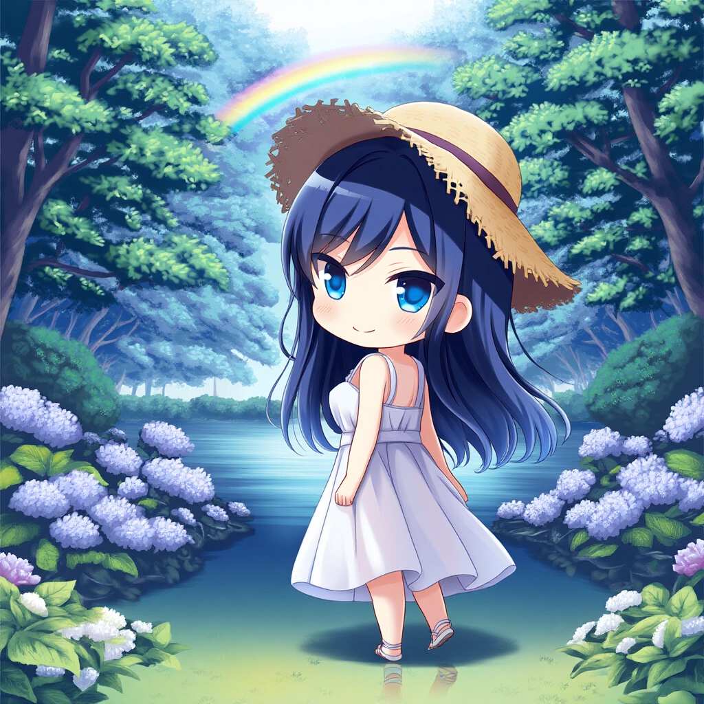 五月晴れの少女